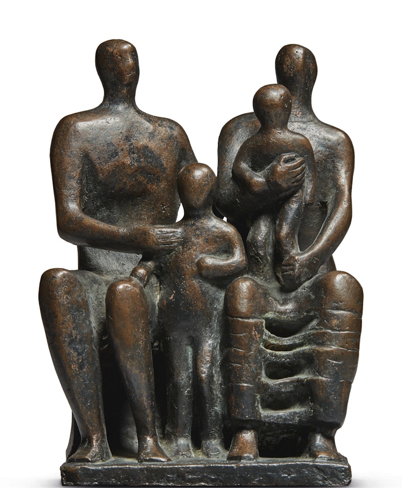 FAMILY GROUP by Henry Moore