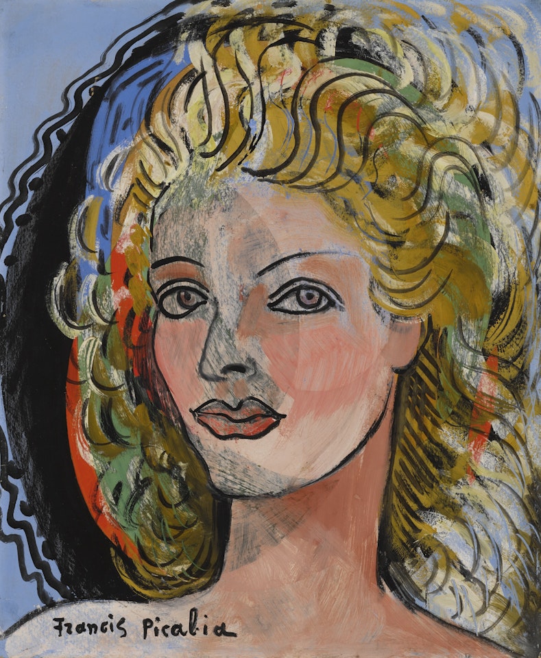 LA BLONDE by Francis Picabia