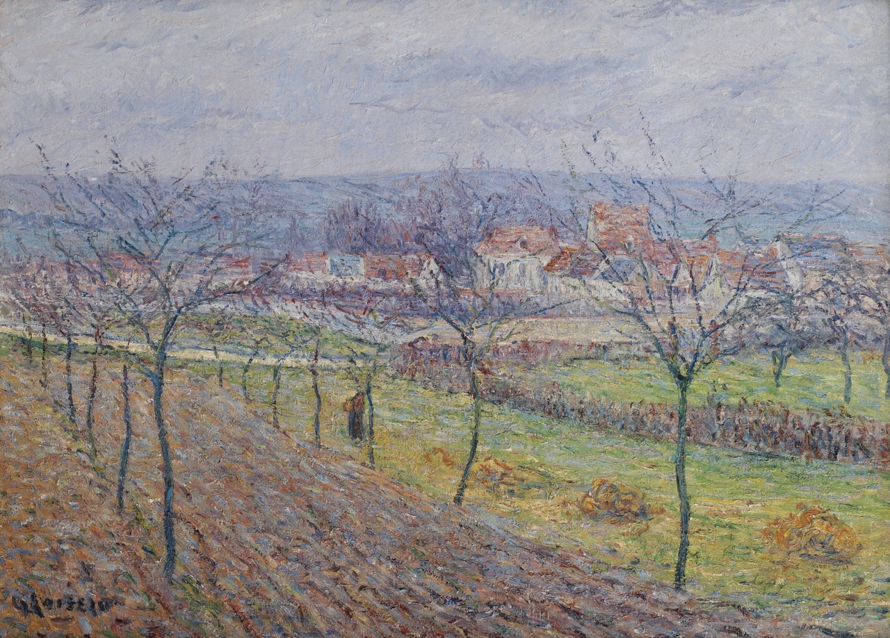 GRAND PAYSAGE DE PRINTEMPS by Gustave Loiseau
