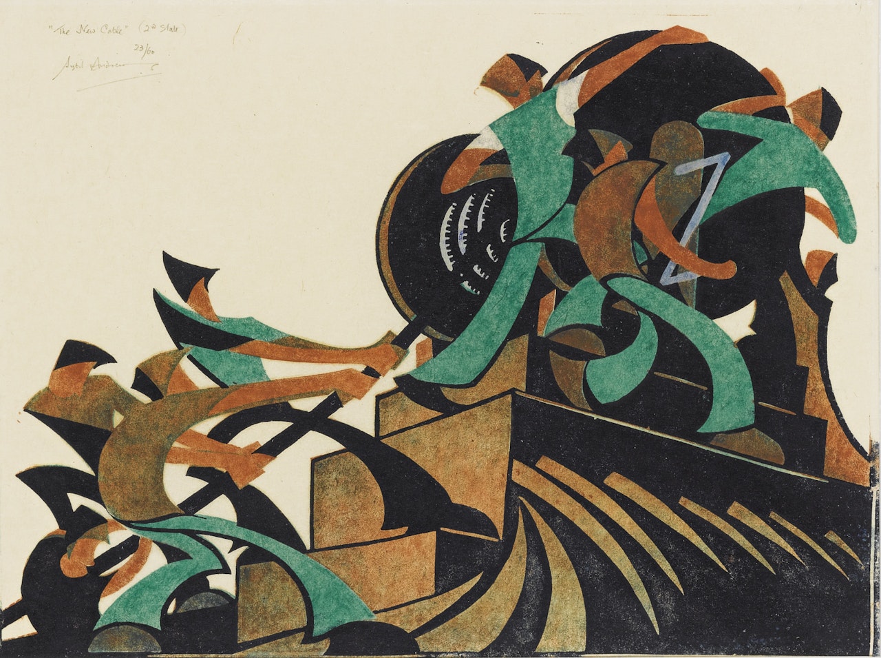 THE NEW CABLE (COPPEL SA17) by Sybil Andrews