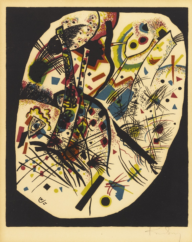 KLEINE WELTEN III (ROETHEL 166) by Wassily Kandinsky