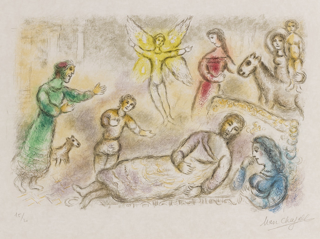 THE ODYSSEA II (M. 830; SEE CRAMER BK. 96) by Marc Chagall