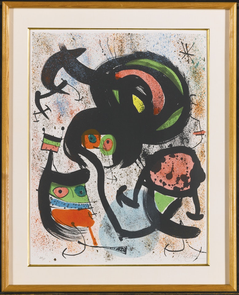 THE SEERS (M. 661-666) by Joan Miró
