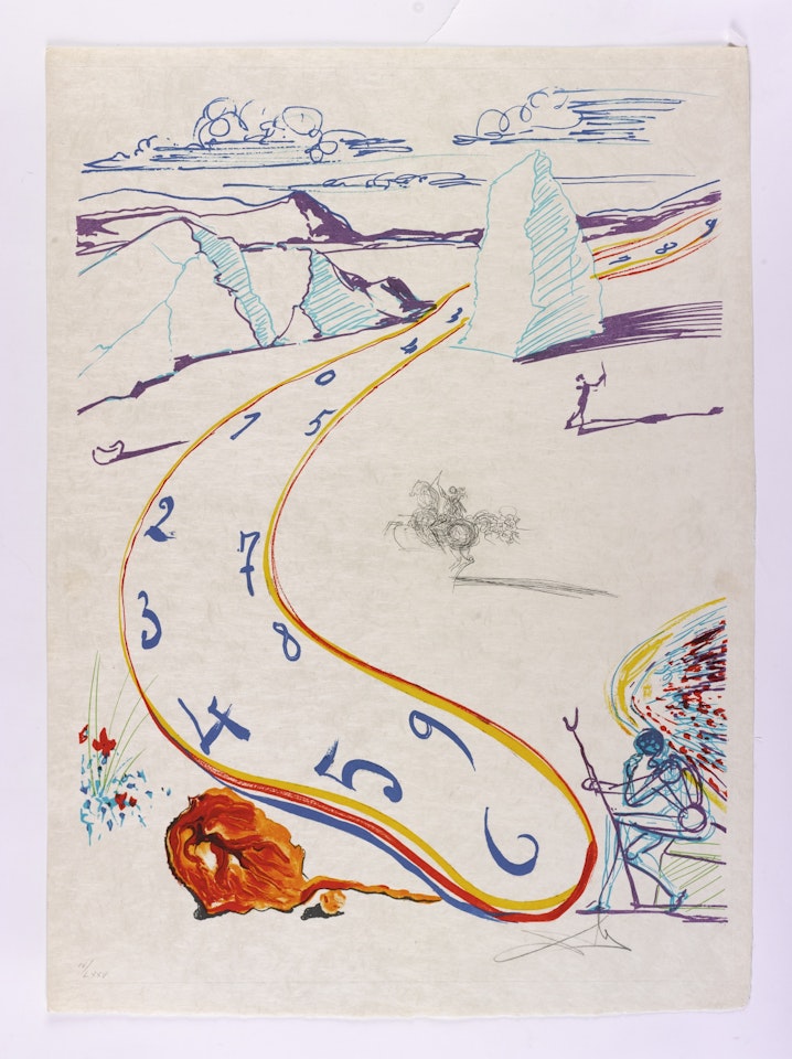 IMAGINATIONS AND OBJECTS OF THE FUTURE (MICHLER/LÖPSINGER 882-831; FIELD 75-11) by Salvador Dali