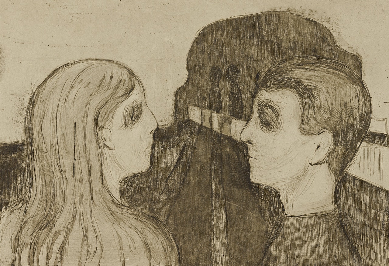 ATTRACTION II (W. 20; S. 18) by Edvard Munch