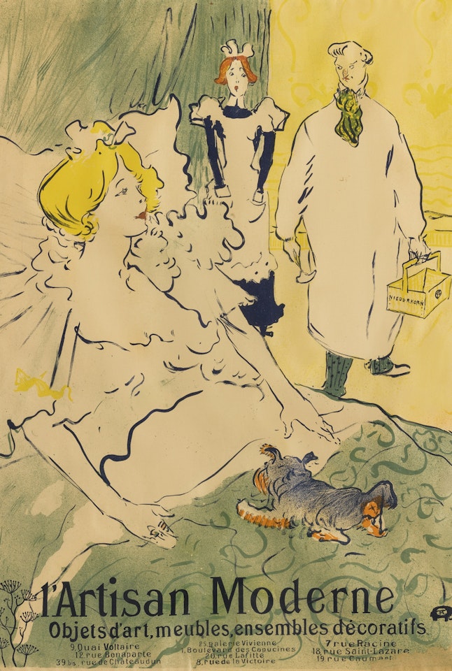 L'ARTISAN MODERNE (D. 350; ADR. 59; W. P24) by Henri de Toulouse-Lautrec