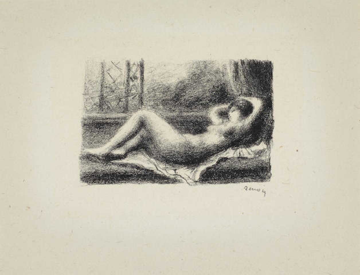 Odalisque by Pierre-Auguste Renoir