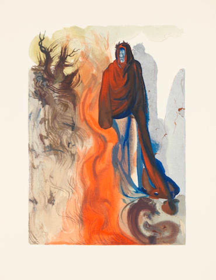 Dante Alighieri: La Divine Comédie vol 12 by Salvador Dali