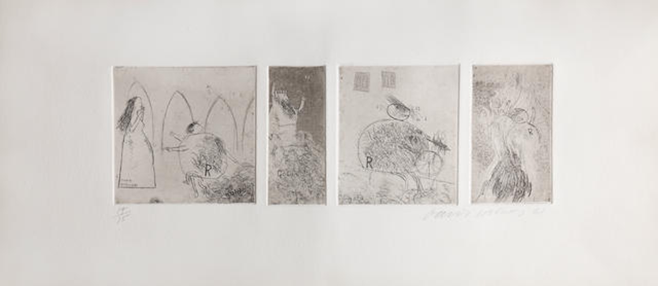 Study for Rumpelstiltskin by David Hockney