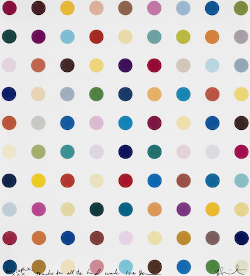 Opium by Damien Hirst