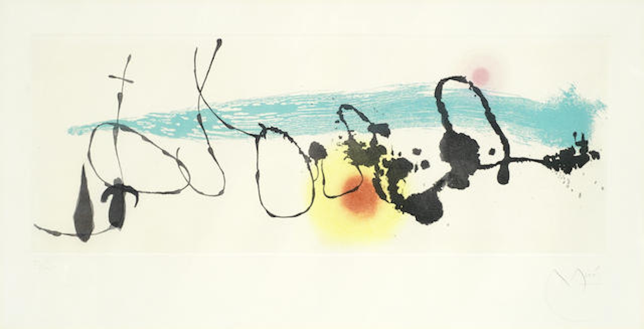 Soileil Noyé I by Joan Miró