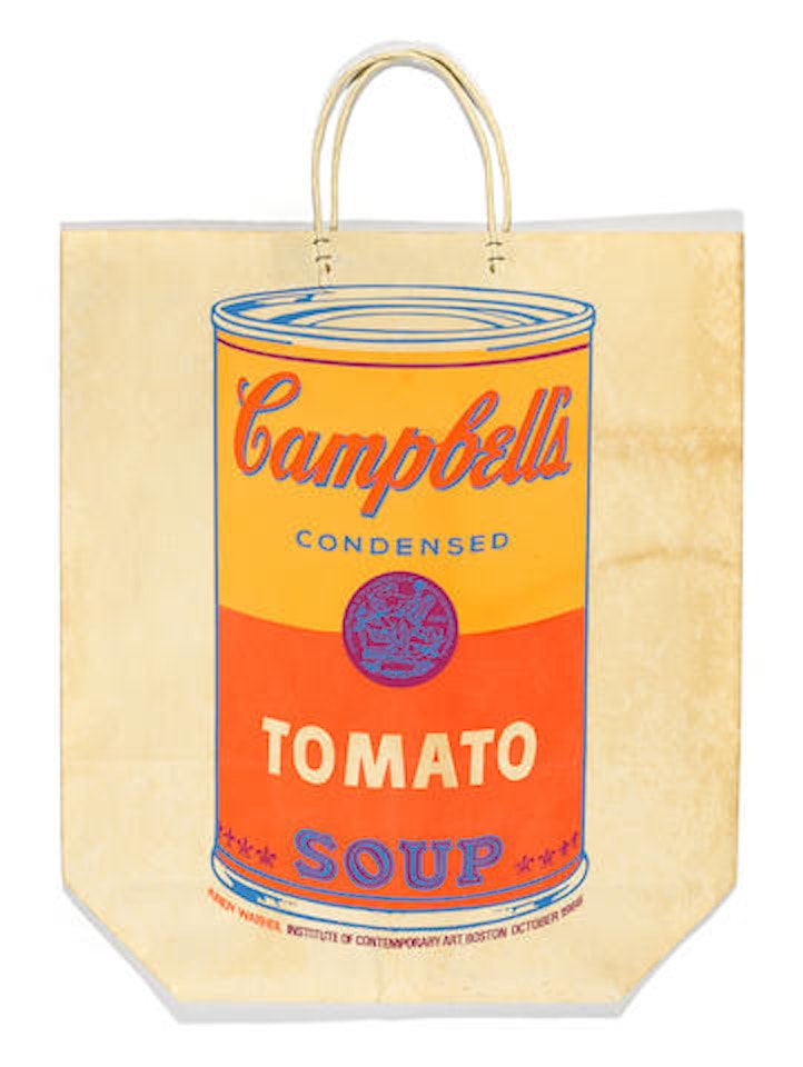 Campbell's Soup Can (Tomato) by Andy Warhol