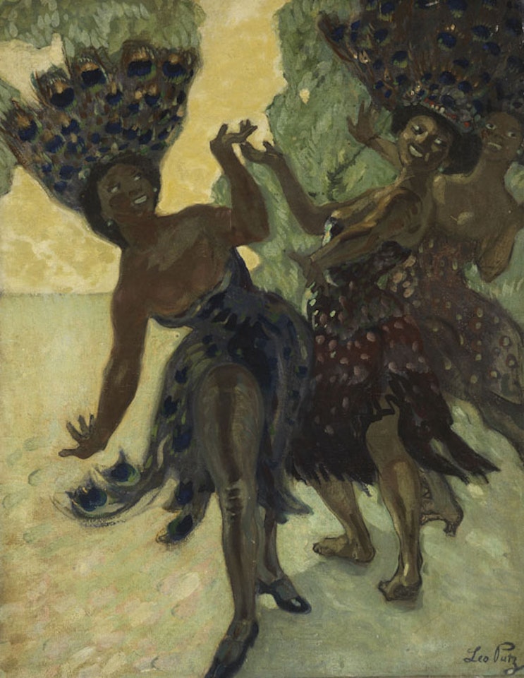 Tanzende Negerinnen by Leo Putz