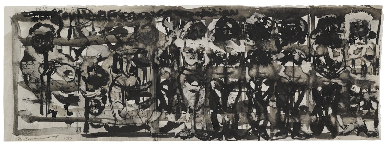 MISS SOUTH AFRICA by Marlene Dumas