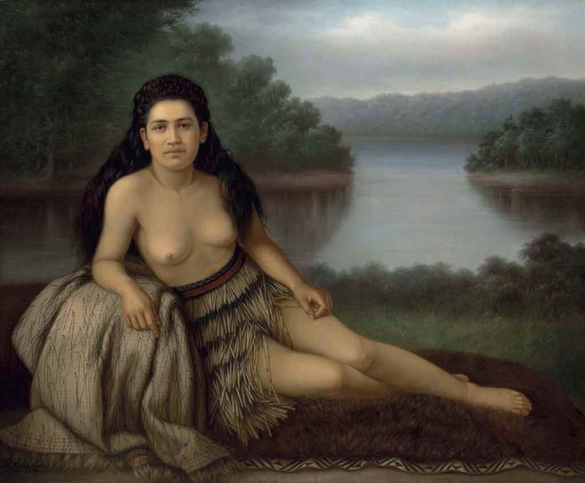 Hinemoa by Gottfried Lindauer