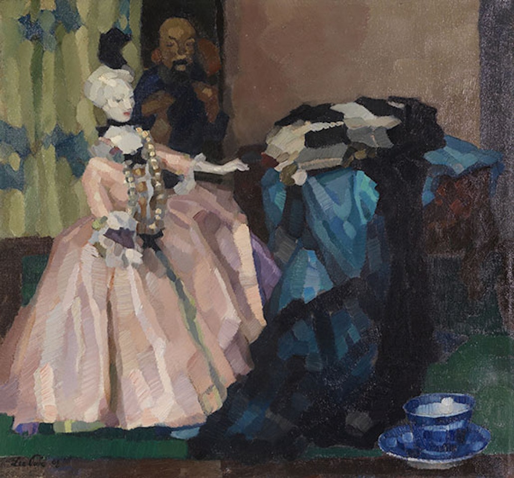 Weiße Puppe by Leo Putz