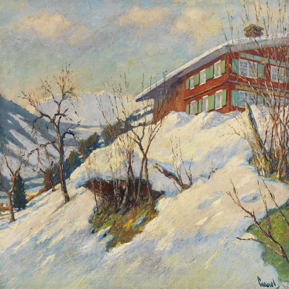 Herrlicher Wintertag by Edward Cucuel
