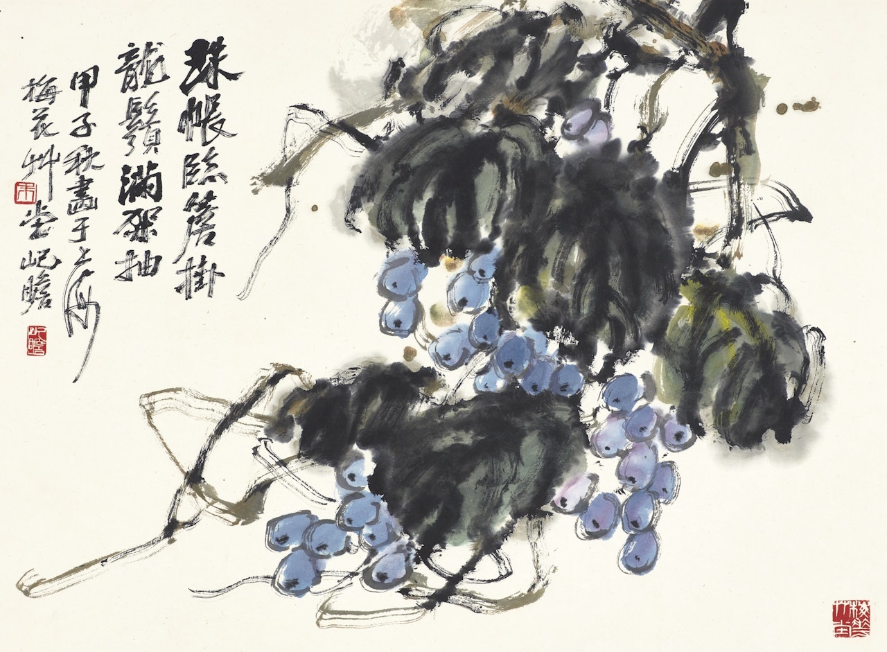 GRAPEVINE by Zhu Qizhan