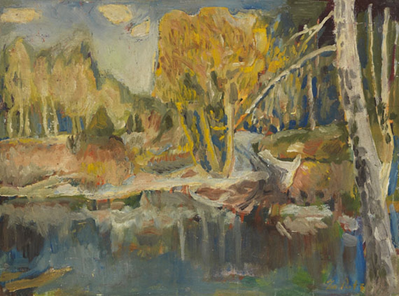 Landschaft by Leo Putz