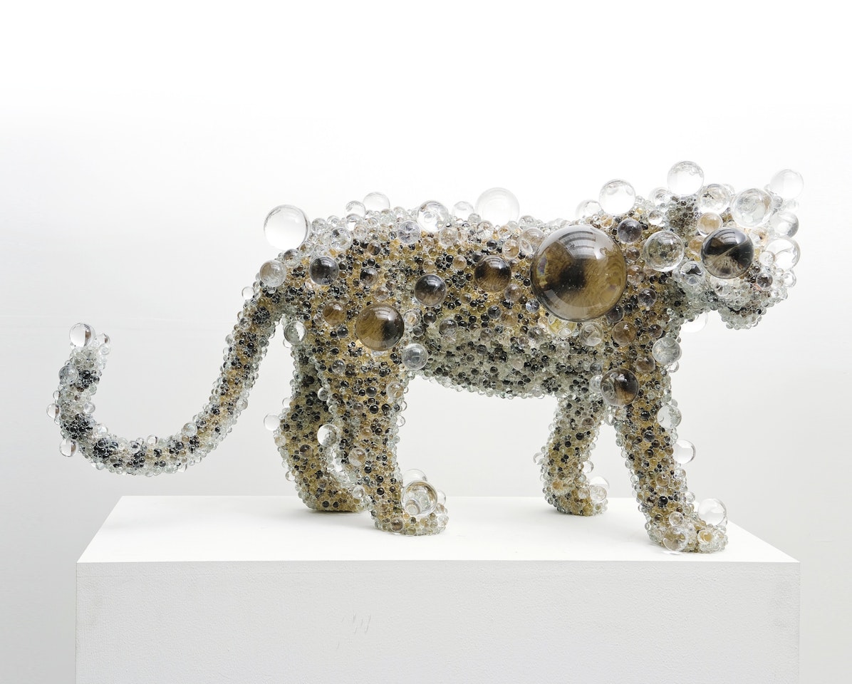 PIXCELL-MODEL-LEOPARD by Kohei Nawa