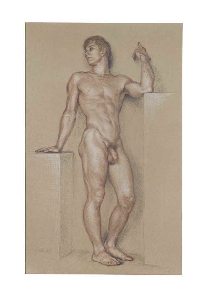 Male Nude by Paul Cadmus