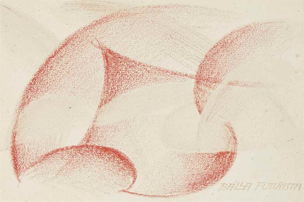 Linee di velocità by Giacomo Balla