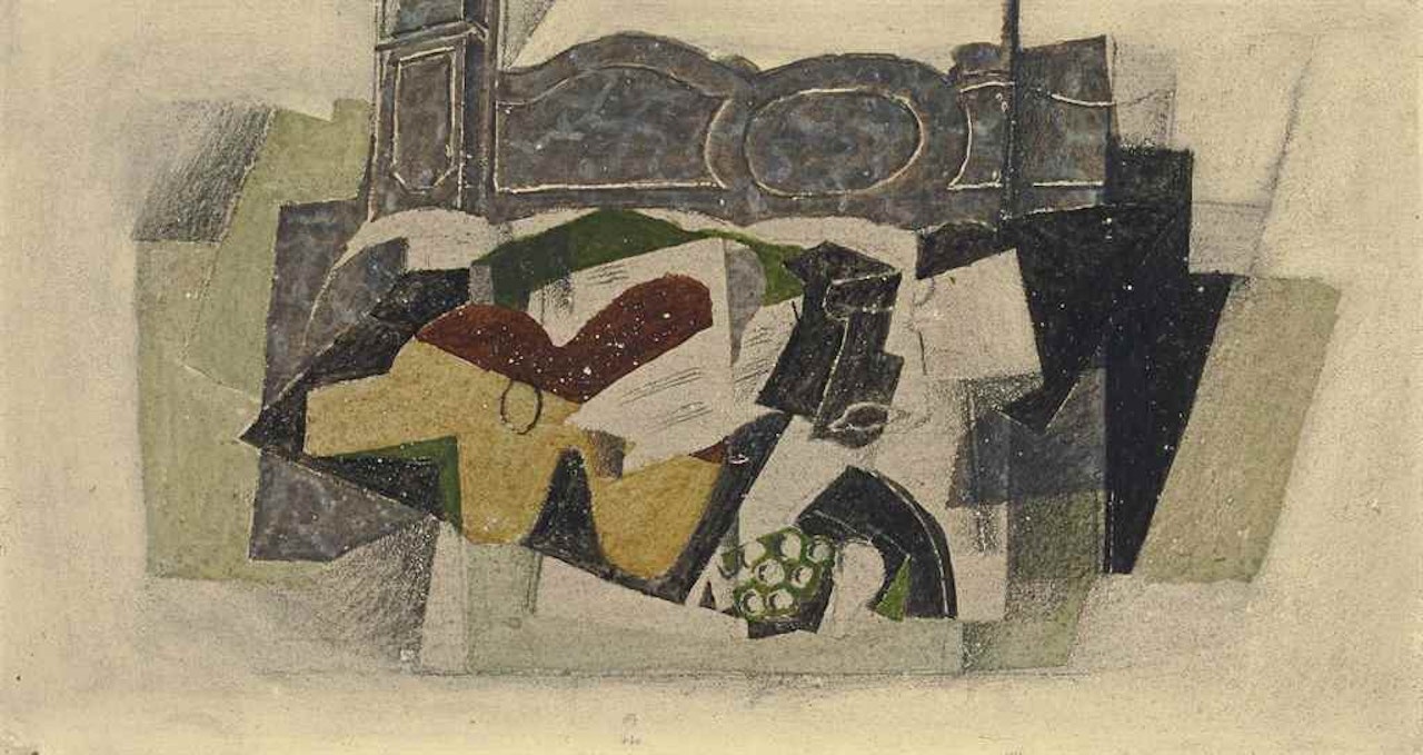 Nature morte à la guitare by Georges Braque