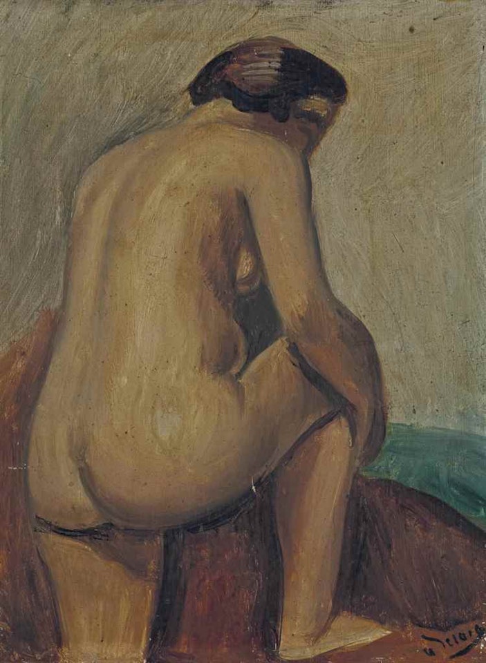 Nu de dos by Andre Derain
