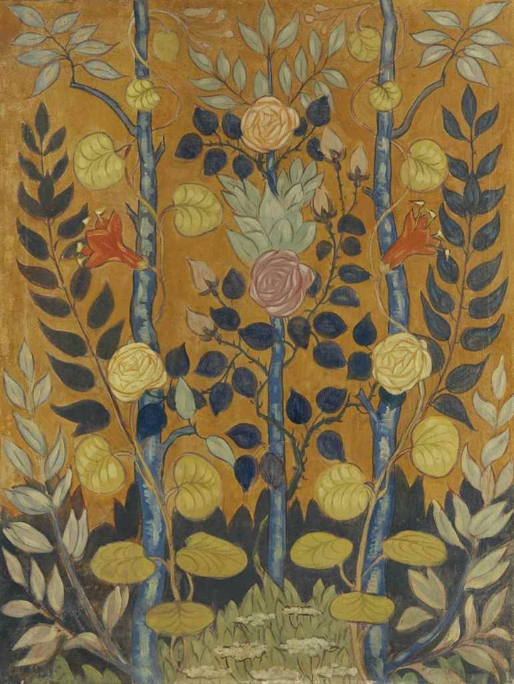 Les roses by Emile Bernard