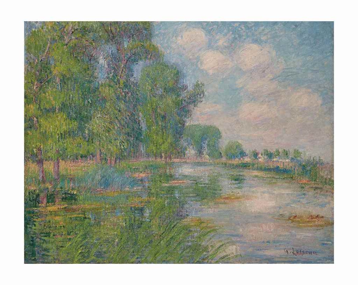 Bords de l'Eure by Gustave Loiseau