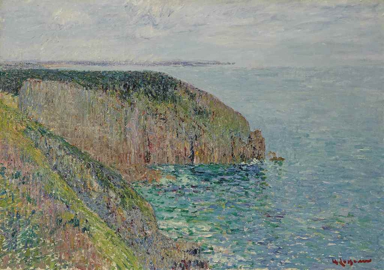 Falaises by Gustave Loiseau