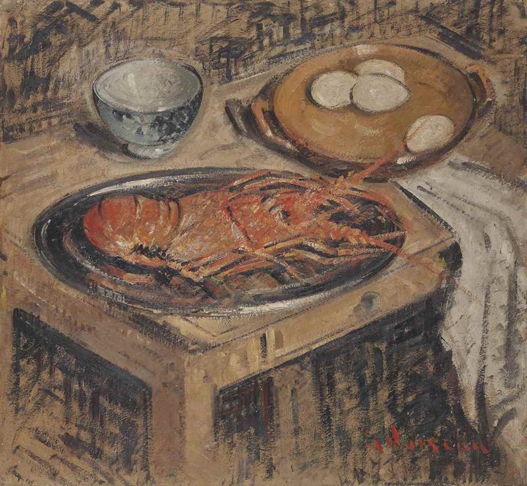 Langouste du Portugal by Gustave Loiseau