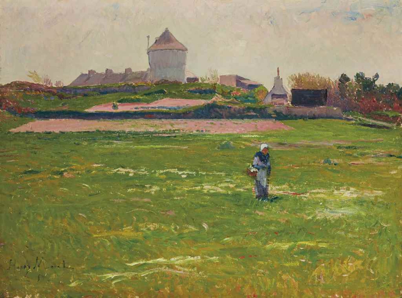 Le manoir by Henry Moret