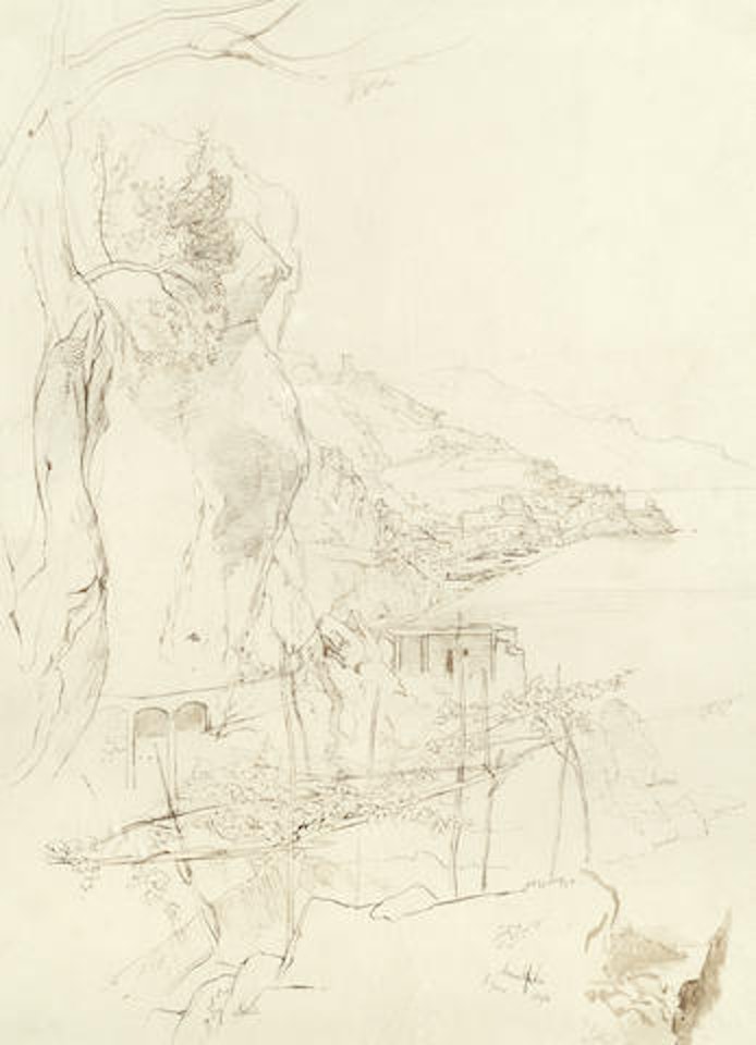 Amalfi by Edward Lear