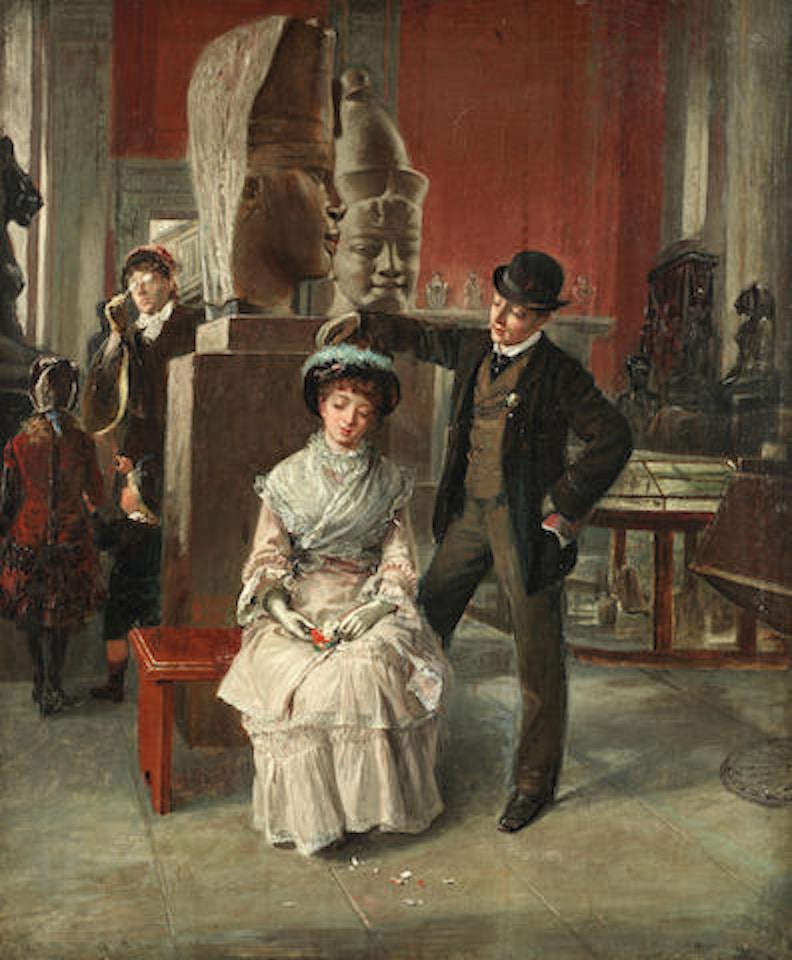 At the museum by English School