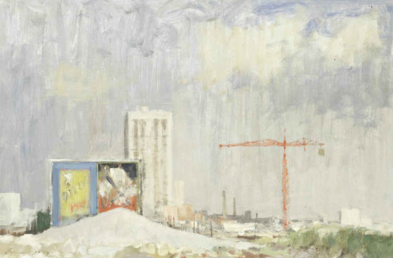 Paris outskirts by Edward Seago