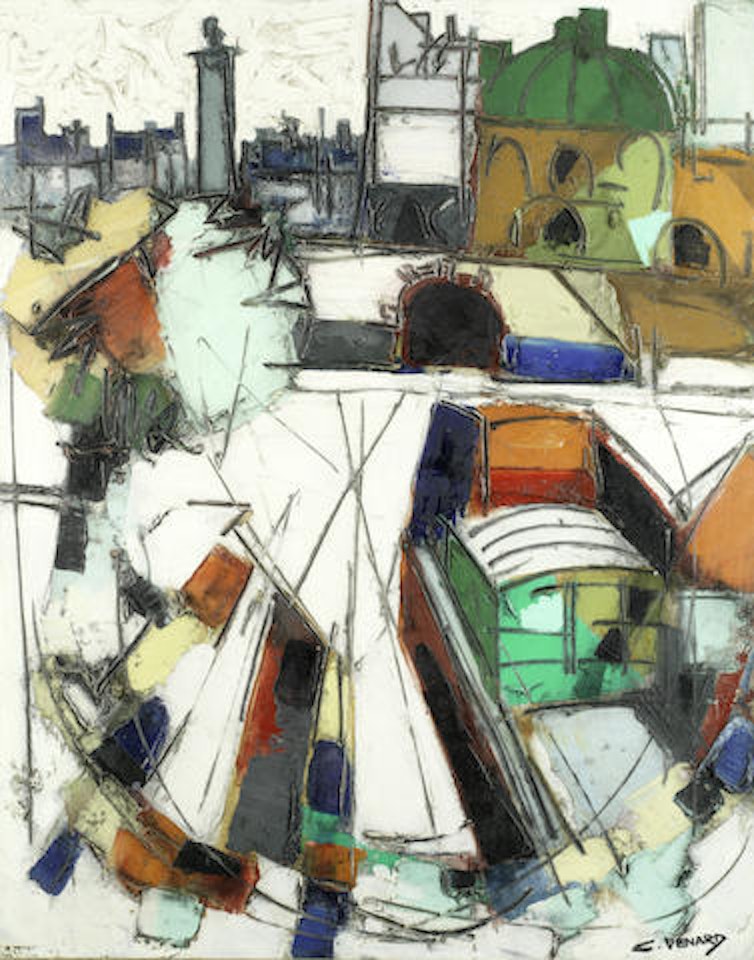 Le canal by Claude Venard