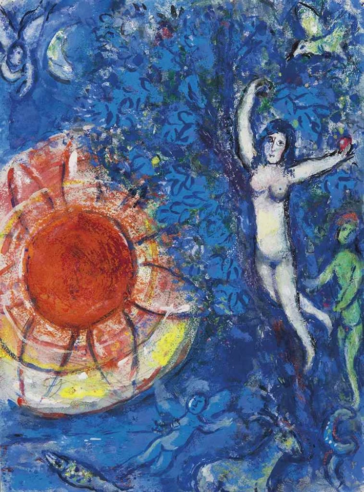 Autour de la création by Marc Chagall