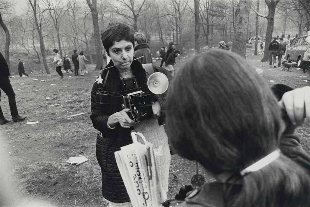 Diane Arbus, Love-In, Central Park, New York by Garry Winogrand