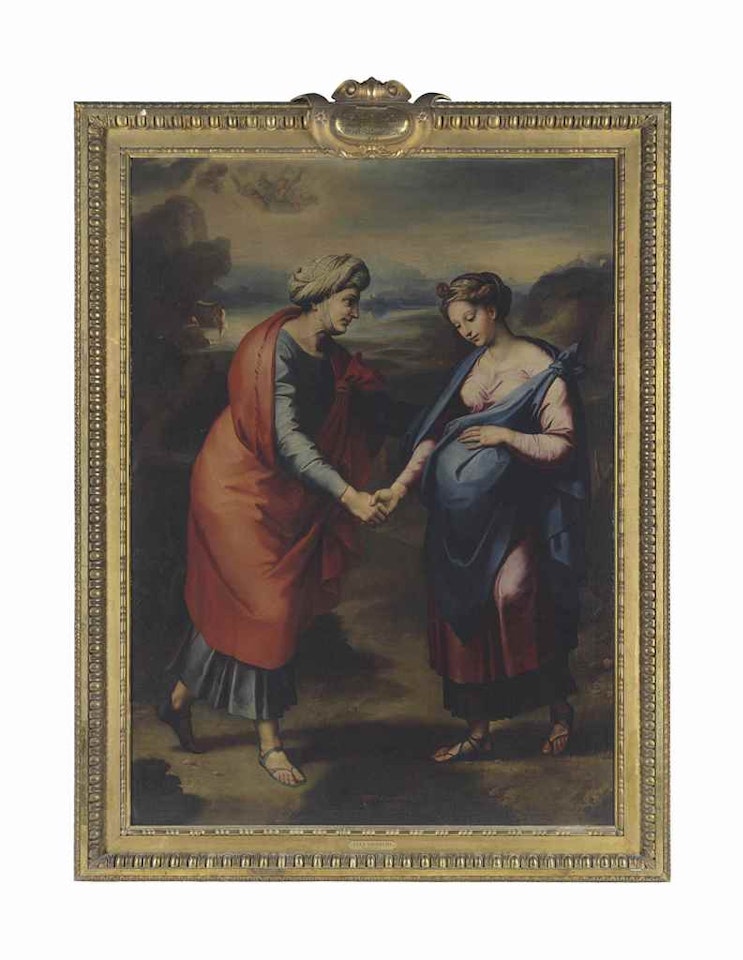 The Visitation by Circle of Luca Giordano