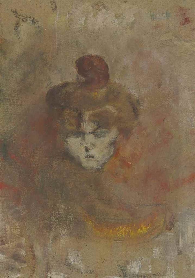 Madame Misia Natanson by Henri de Toulouse-Lautrec