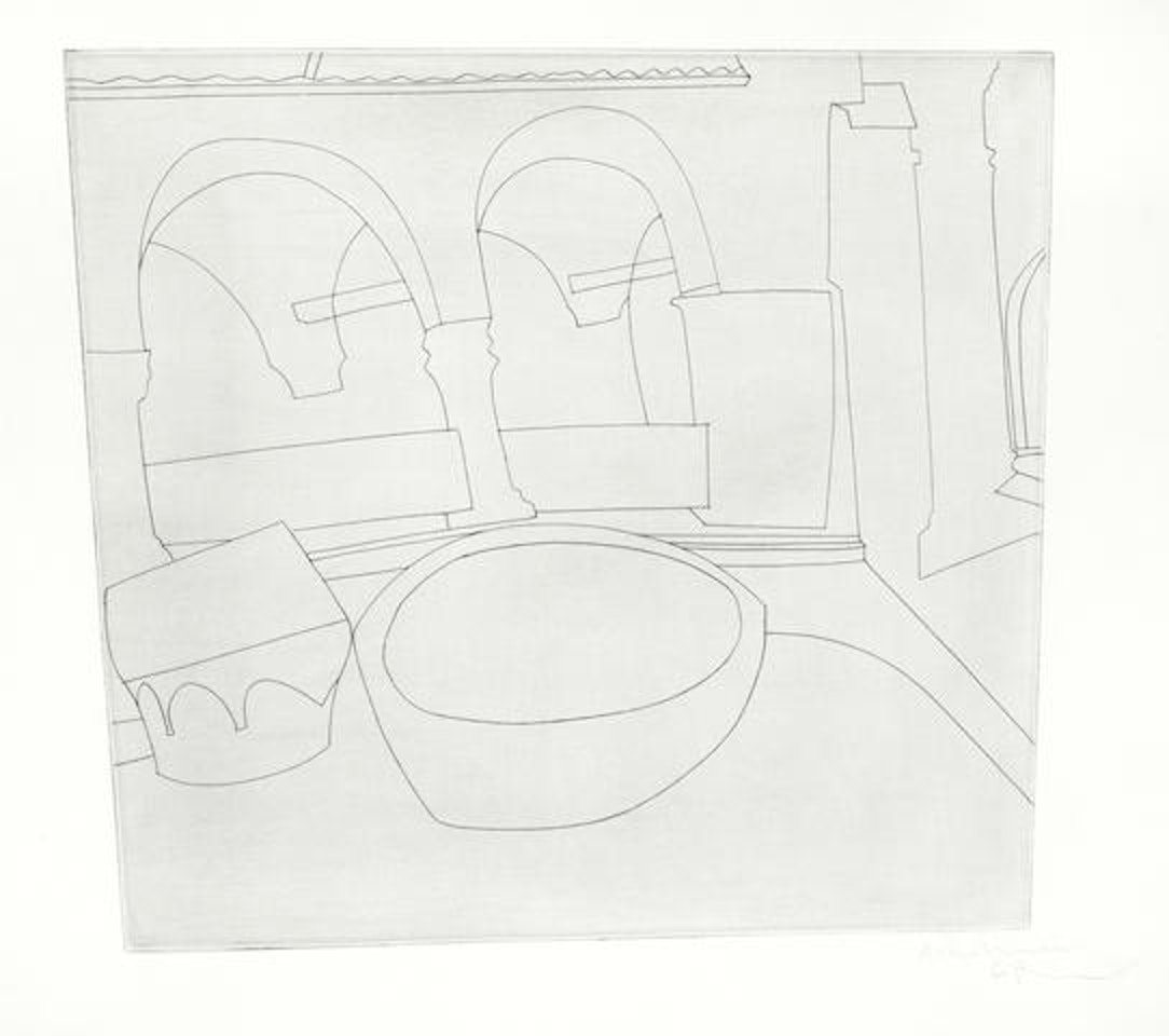 Torcello I by Ben Nicholson, O.M.