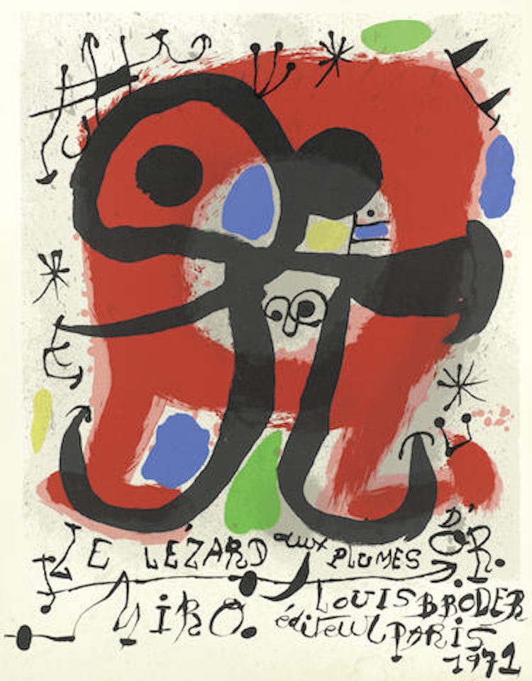 Le Lézard aux Plumes d'Or by Joan Miró
