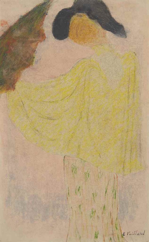 Femme à l'ombrelle by Édouard Vuillard