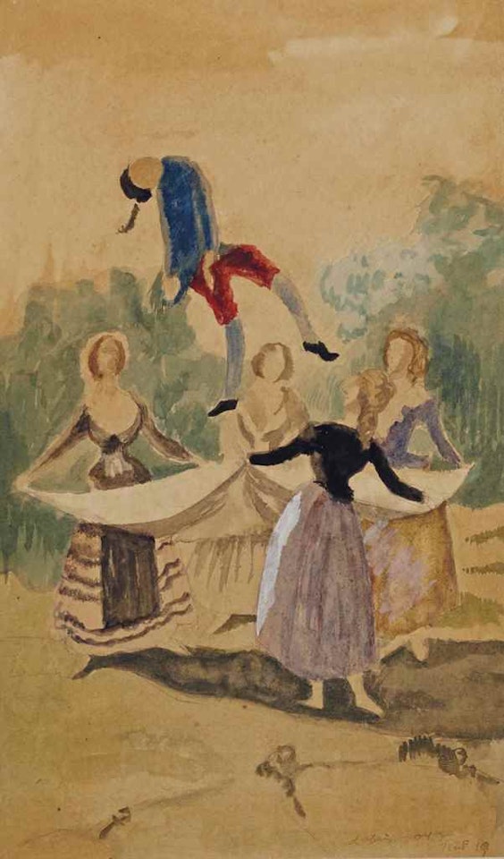 Le mannequin, d'après Goya by Roger de la Fresnaye
