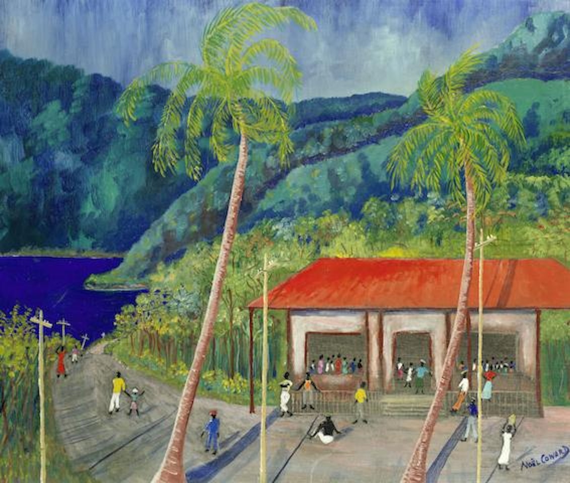 Village store in Jamaica by Noel Coward