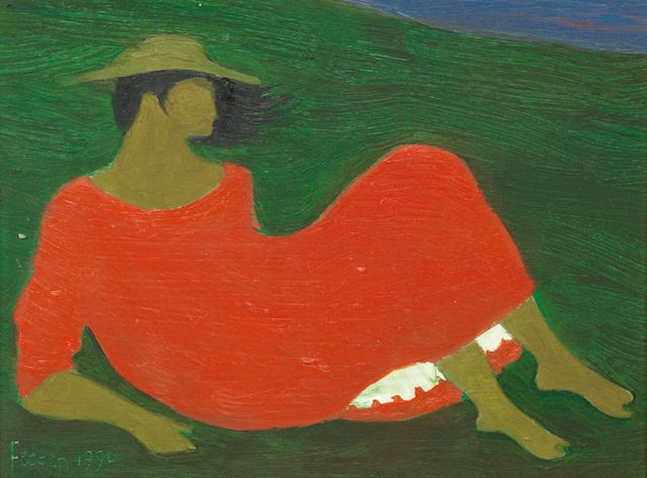 Reclining Woman by Mary Fedden
