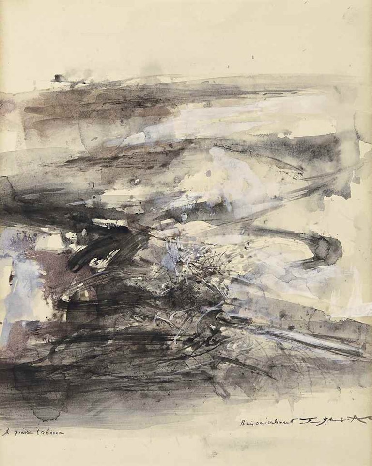 Sans Titre by Zao Wou-Ki