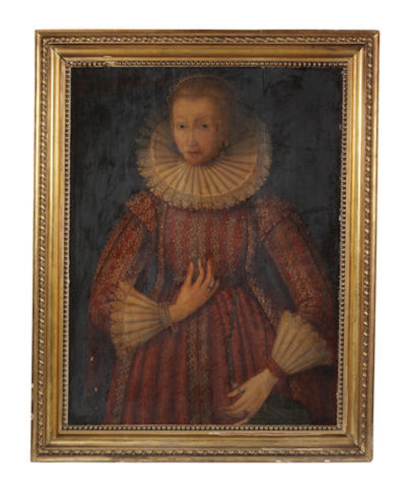 Portrait of a lady by English School