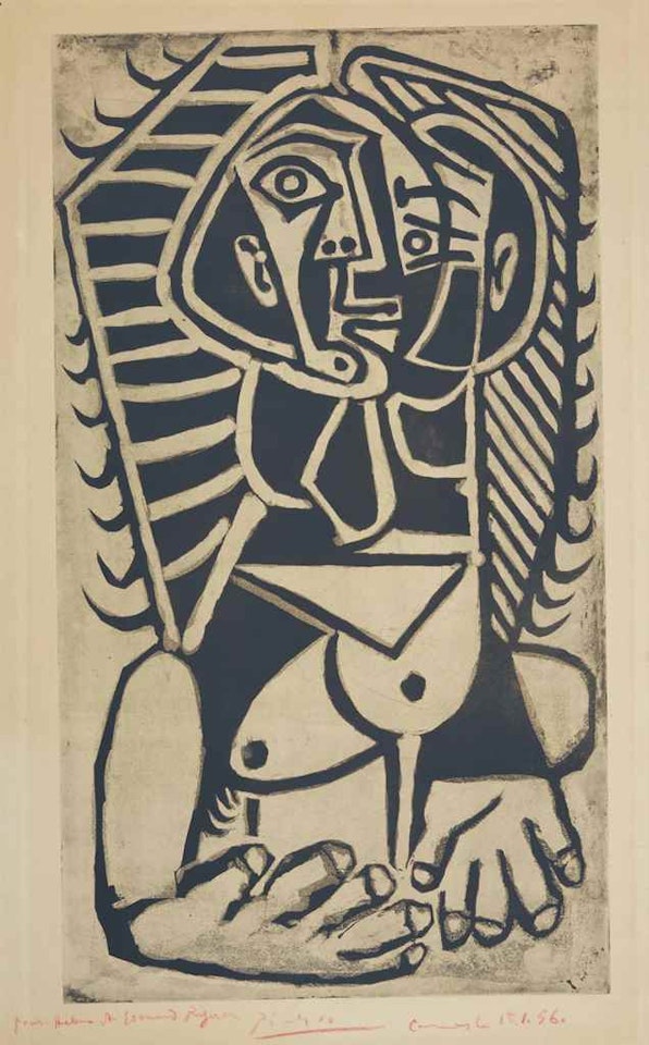 Torse de Femme (L'Egyptienne) by Pablo Picasso